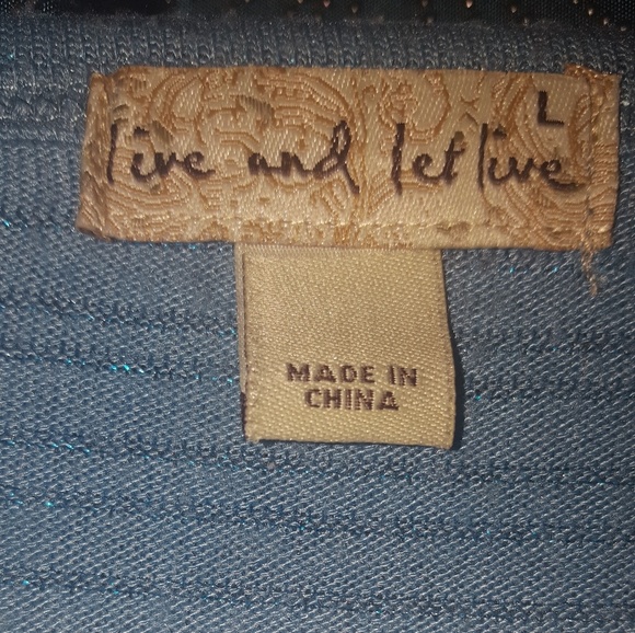 live and let live top - Picture 2 of 5